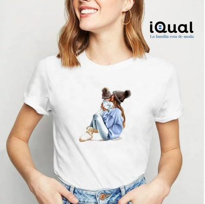 Camiseta beso de amor - iQual Online