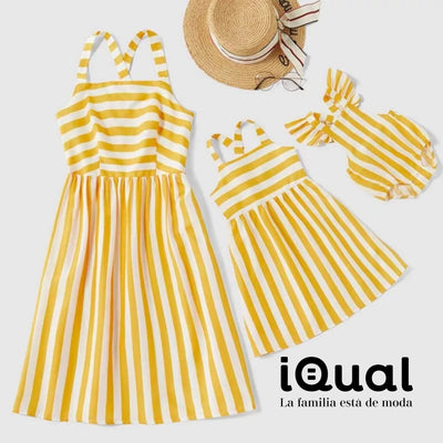 Vestido Zafiro para mamas y niñas - iQual Online