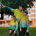 Chaqueta cortaviento y  Seni.