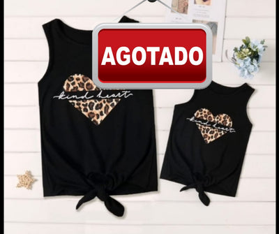 CAMISETA HEART, para Mamá y niña - iQual Online