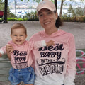Sudadera LA MEJOR MAMÁ Y EL MEJOR HIJ@ DEL MUNDO