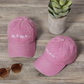 Gorra de algodón PINK